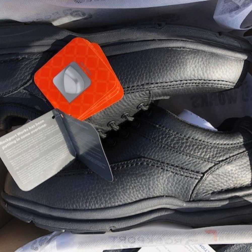 Rockport Steel Toed Oxfords Brand New